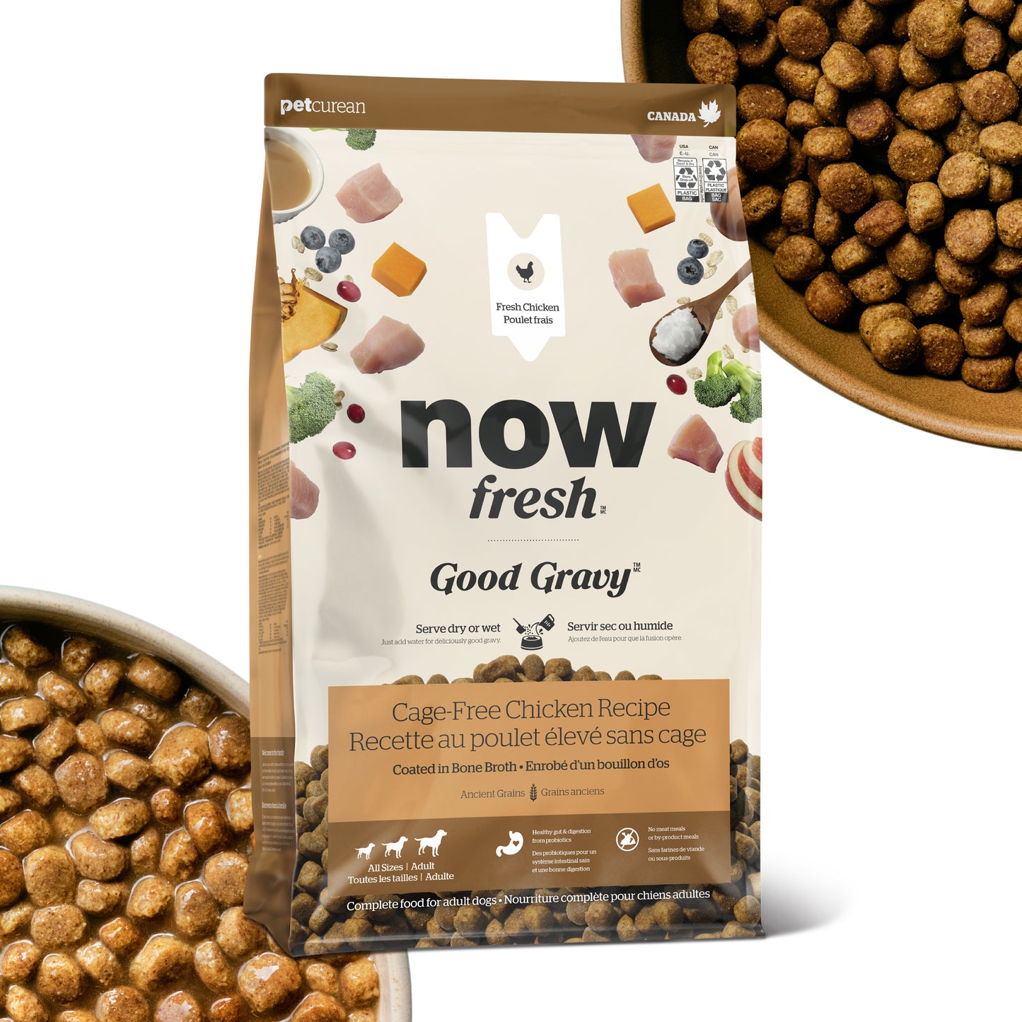 【GPN】NOW FRESH グッドグレービー オールブリード ゲージフリーチキン1.59kg