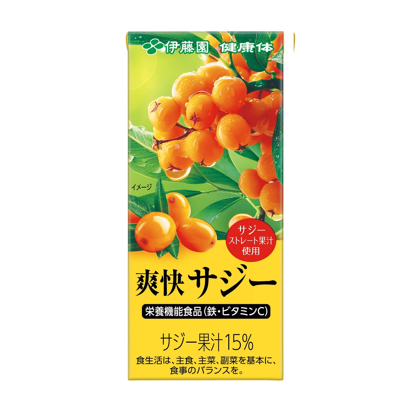 【伊藤園】爽快サジー 80ml×36本